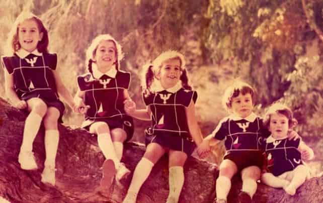 Childhood picture of Nancy Corrine Pelosi with her four siblings, Jacqueline Pelosi, Christine Pelosi, Paul Pelosi Jr., and Alexandra Pelosi. How much is Nancy's net worth as of 2021?